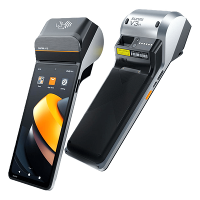 Terminal Móvil / 6.75" HD+ / Hexa-Core / Impresora 58 mm / Escáner 2D / NFC SoftPOS / 3GB + 32GB / Android 13 / 4G LTE / Wi-Fi