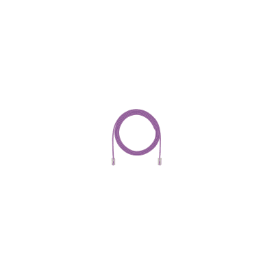 Cable de Parcheo UTP Cat6A, CM/LSZH, Diámetro Reducido (28AWG), Color Violeta, 5ft
