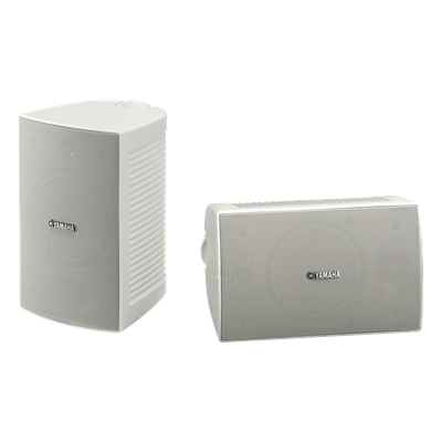 Altavoz de Montaje en Pared / 2 Vías / Woofer 4 in / Tweeter 1 in / IPX3 / 8 Ohms / 70/100V / Color Blanco / Par