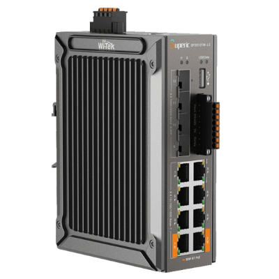 Switch de Red SP3012FM-L2(V3) / 8 Puertos 10/100/1000Mbps PoE / 4 Puertos SFP 1000M/2.5Gbps / Capacidad de Conmutación 36Gbps / Alimentación Dual DC / Instalación DIN-rail, Pared o Escritorio / Certificaciones CE, FCC, RoHS, UKCA, RCM