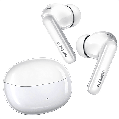 Auriculares Inalámbricos HiTune T3 Pro con Cancelación Activa de Ruido / Bluetooth 5.4 / Autonomía 30 Horas con Estuche / USB-C / Carga Rápida / AAC-SBC.