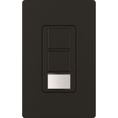 (XCT) Apagador doble con sensor de presencia, ideal para salas de entretenimiento, conferencia, etc.