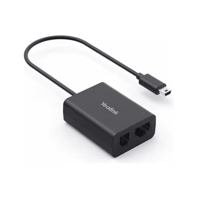 Adaptador EHS Para Diademas Inalámbricas DECT de Yealink Compatible con diversas marcas de Telefonos IP