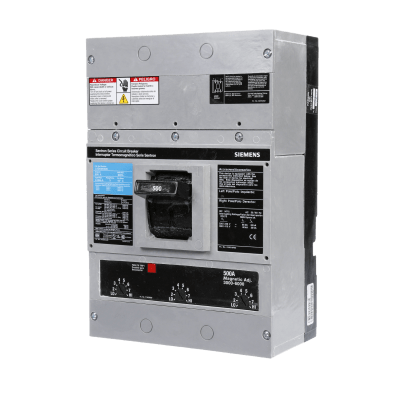 Interruptor Termomagnético 600V 3X500A, Sin zapatas principales.