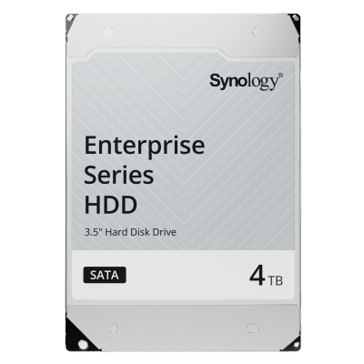 Disco Duro SATA de 3,5" Serie Plus / Capacidad 4TB / Interfaz SATA 6 GB/s / Tecnología CMR / MTBF de 1,2 Millón de Horas / Carga de Trabajo de 180 TB/año / Compatible con Synology DSM