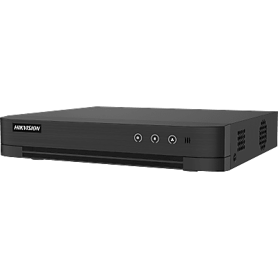 DVR 8 Canales TURBOHD + 4 Canales IP / 5 Megapixel Lite - 3K Lite / Audio Bidireccional /ACUSENSE (Evista falsas alarmas) / 1 Bahía de Disco Duro / Salida de Video en Full HD