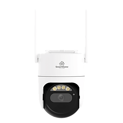Cámara IP WIFI 3 Megapíxeles / Sensor Imagen 1/2.9" / ONVIF / Control PTZ 95° Tilt 355° Pan / IP65 / Audio Bidireccional / Monitoreo Remoto /Almacenamiento en la Nube / Compatibilidad Alexa y Google / POE Pasivo