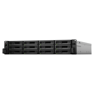RackStation RS3621xs+ | 12 Bahías | Procesador Intel Xeon D-1541 8 Núcleos | 8 GB DDR4 ECC | Dual 10GbE | Alimentación Redundante | Escalable a 36 Bahías | Garantía 3 Años.