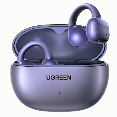 Auriculares Inalámbricos HiTune S3 True Wireless | Bluetooth 5.4 | Autonomía 7.5 Horas + 30 Horas con Estuche | Carga USB-C | Codecs AAC-SBC | IPX4 Resistencia al Agua | Color Morado