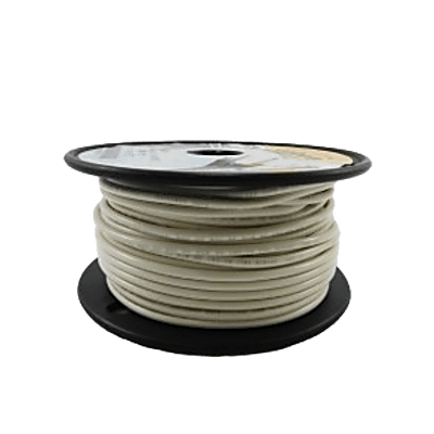 Cable Eléctrico calibre 14 en color blanco / UL 1015-1230 / 600 Volts / 105°C Seco 75°C Húmedo / Cobre Estañado Clase K / Aislante PVC Retardante de Llama VW-1 / Resistente a Humedad Abrasión Ácido Combustible Di