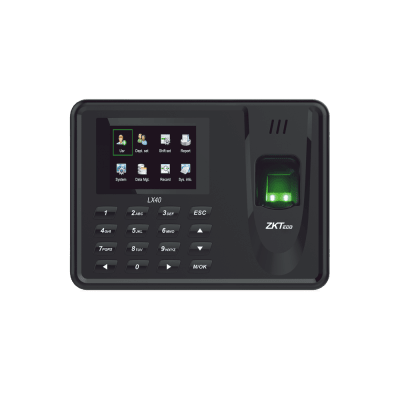 Lector de Huella con Teclado para Control de Asistencia, 500 Huellas, Genera Reporte por USB en Excel, Descarga mediante memoria USB / (solo en idioma ingles)