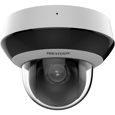 Mini Domo PTZ IP 6 Megapixel / 4X Zoom / Micrófono y Bocina Integrada / ACUSENSE / H.265+ / 20 mts IR EXIR / WDR / PoE / IK10 / IP66 / DarkFighter / / Micro SD