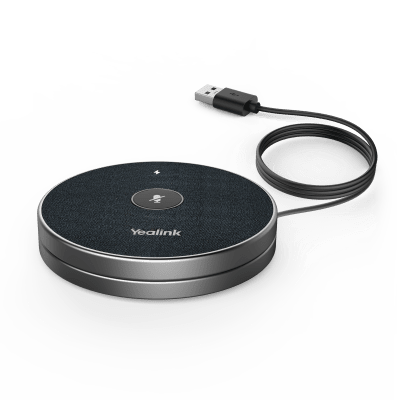 Micrófono de Videoconferencia VCM-36W de Yealink con Tecnología Yealink Full Duplex y Cancelación de Eco/Acústica