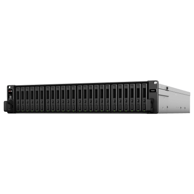 Unidad de Expansión FX2421 para Synology FlashStation | 24 Receptáculos de Unidad 2.5" | Compatible con SSD SATA SAT5200 | Diseño de Alta Fiabilidad | Fuentes de Alimentación Redundantes.