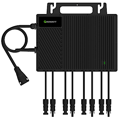 Microinversor de 2.5 KW / 4 MPPT Independientes / Corriente Cadena 18A / Comunicación RF / Protección IP67