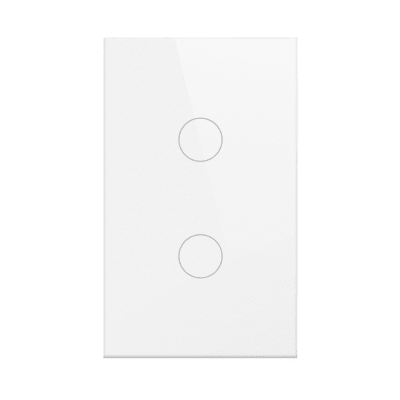 (ZigBee) Apagador switch inalámbrico ZigBee, control de 2 regresos de carga, 110V