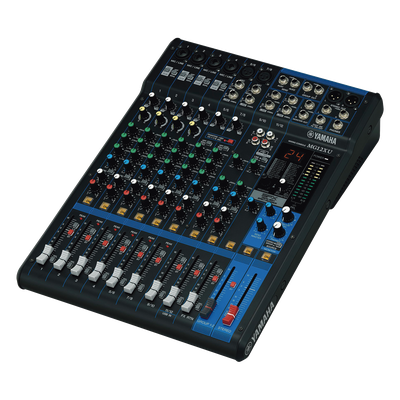 Mezcladora de Audio / 12 Canales / 6 Entradas Micrófono-Línea / 2 Entradas Estéreo / Efectos SPX 24 Presets / USB Integrado