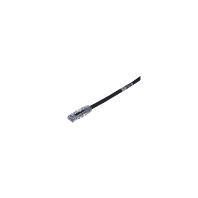 Cable de Parcheo TX6, UTP Cat6, 24 AWG, CM, Color Negro, 20 ft.