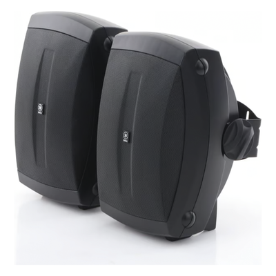 Altavoces de Montaje en Superficie de 2 Vías / Woofer 5 in (127 mm), Tweeter 0.5 in (12.7 mm) / Semi-Exterior, 6 Ohms / Par Color Negro