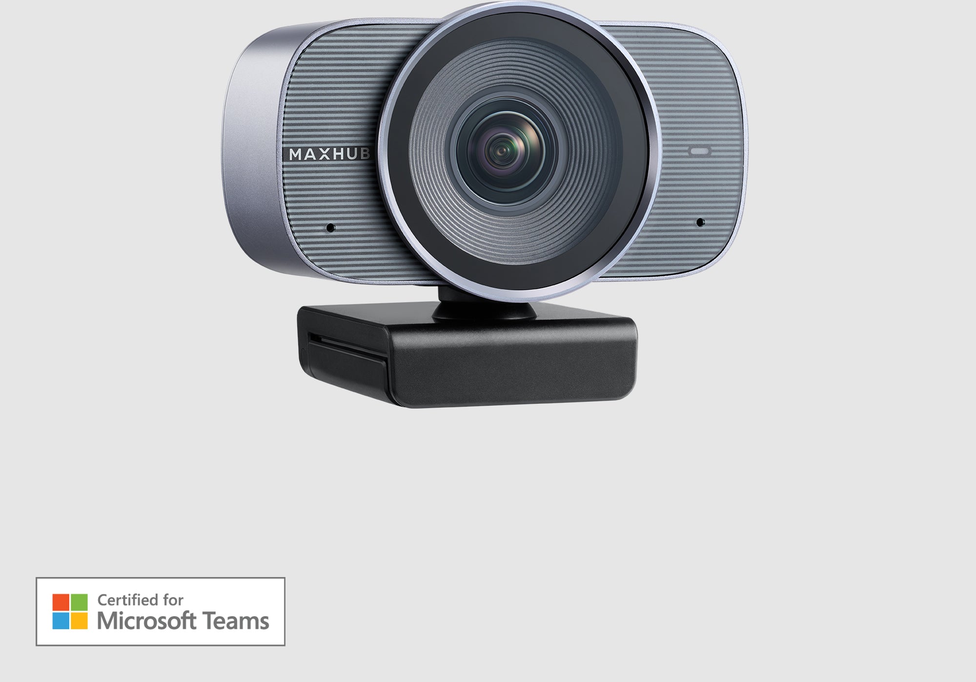 MAXHUB UC W31 Cámara para videoconferencia, zoom 5x y vídeo HD de 4K a 30 fps. La tecnología de encuadre automático permite enfocar y ampliar a usuarios y objetos distantes, Certificado por Microsoft Teams