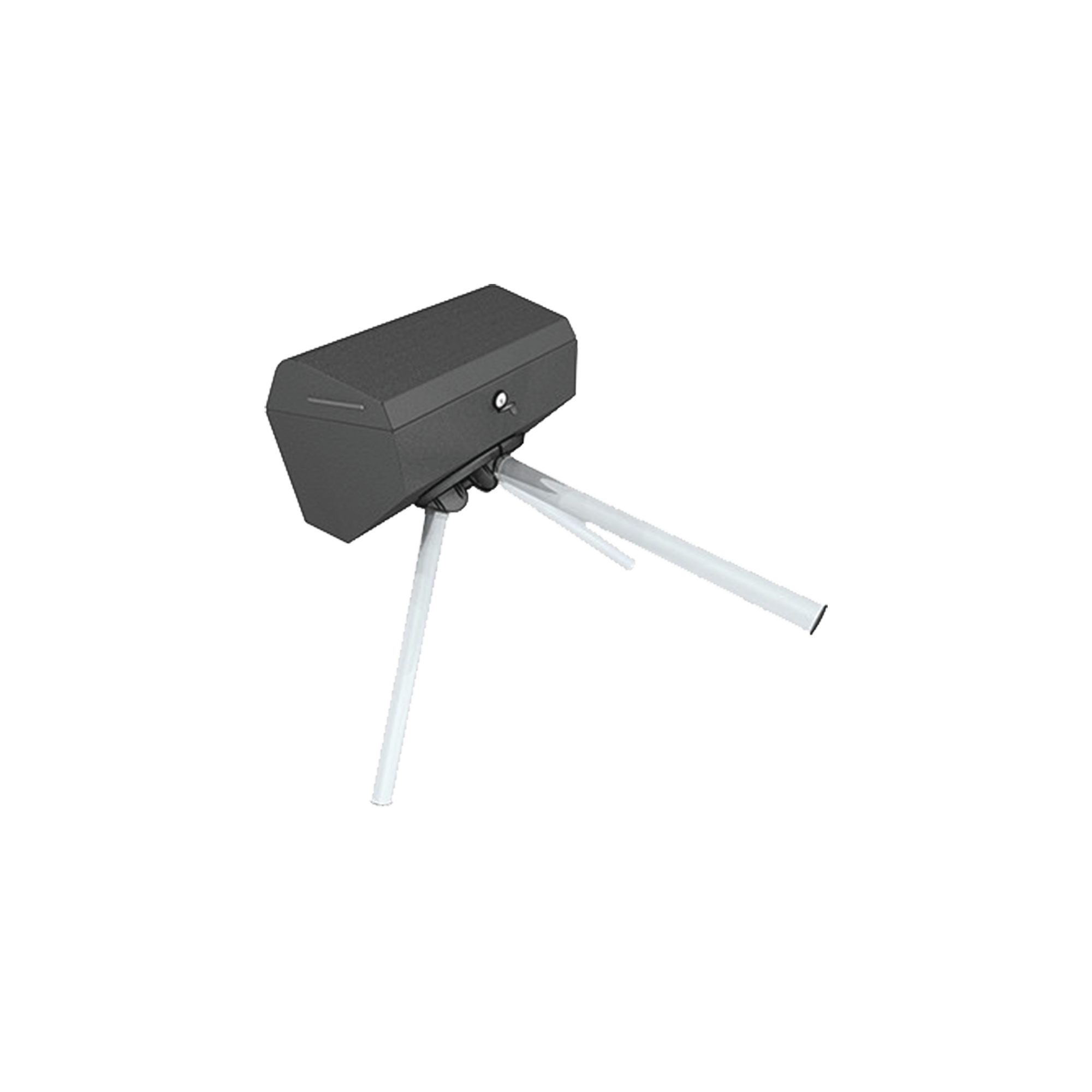 Stile ONE / Torniquete MOTORIZADO Bi direccional / Acero Galvanizado / Pintura Gris / Brazo abatible en caso de falla eléctrica
