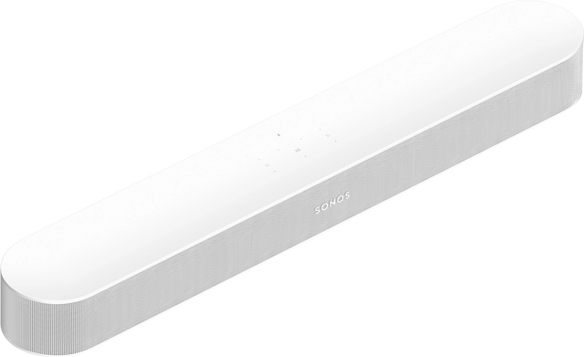 SONOS BEAM (GEN2) WHITE BARRA DE SONIDO INTELIGENTE PARA TV, COLOR BLANCO