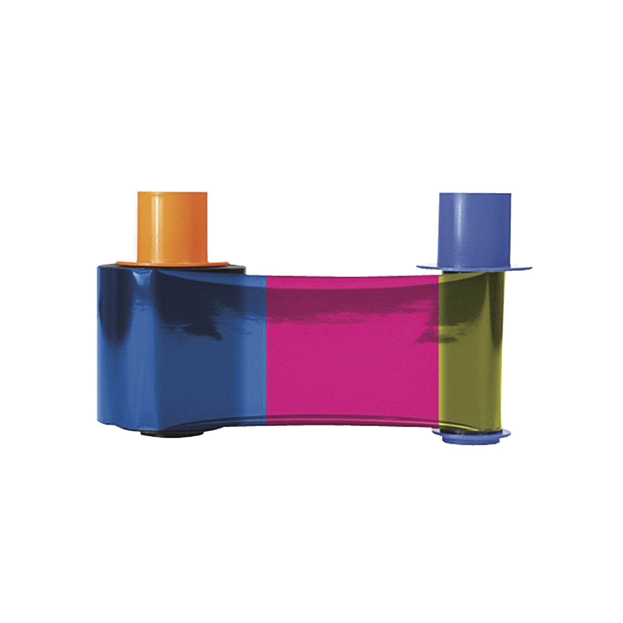 Ribbon Full Color YMCKK 500 Imágenes para HDP/ Doble Panel Negro