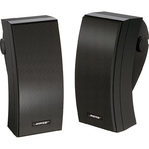 Bose 251 Altavoces para exteriores de instalación en muro, Color negro, 1 PAR