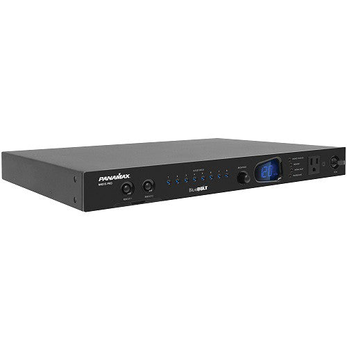 PANAMAX M4315-PRO Acondicionador de línea con 8 salidas totalmente controlables/programables, tecnología de filtrado lineal. SERIE PRO BlueBolt