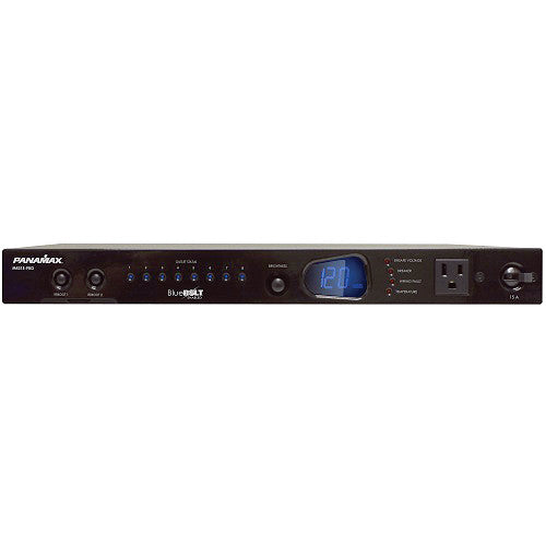 PANAMAX M4315-PRO Acondicionador de línea con 8 salidas totalmente controlables/programables, tecnología de filtrado lineal. SERIE PRO BlueBolt