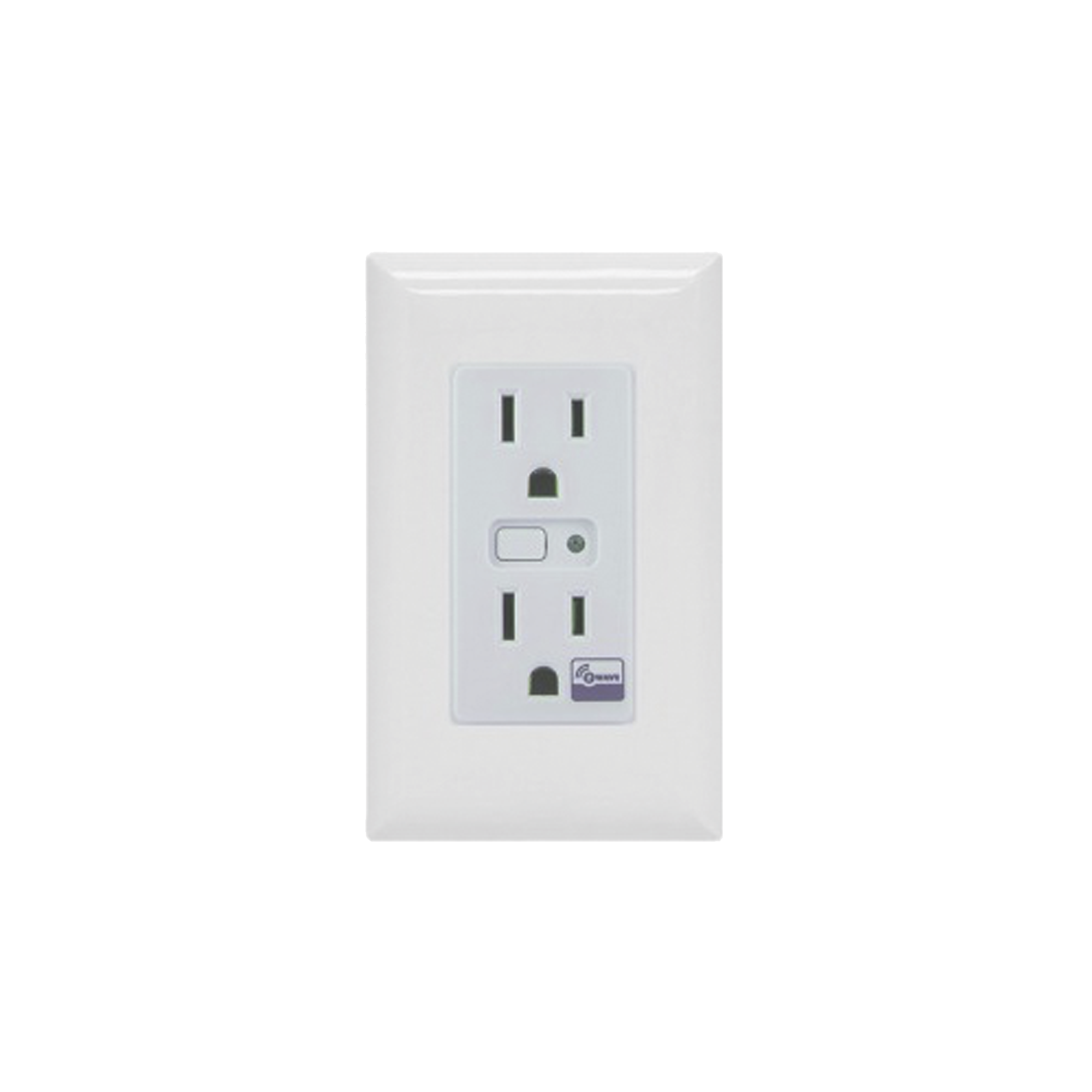 Tomacorriente con señal inalambrica Z-WAVE, compatible con HUB HC7, puede ser un panel de alarma L5210, L7000 con Total Connect y Alarm.Com