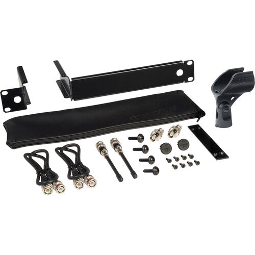 SHURE SLXD24/B87A Sistema micrófono inalámbrico de mano  con capsula Beta87-A, Receptor de montaje en rack, (G58: 470 a 514 MHz)