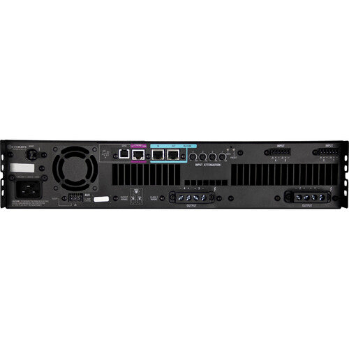 CROWN DCi 4|1250N Amplificador de potencia de 4 canales, 1250 W a 4 Ω con BLU Link, 70 V/100 V