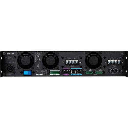 CROWN DCi 4|2400N Amplificador de potencia de 4 canales, 2400 W a 4 Ω con enlace BLU, 70 V/100 V