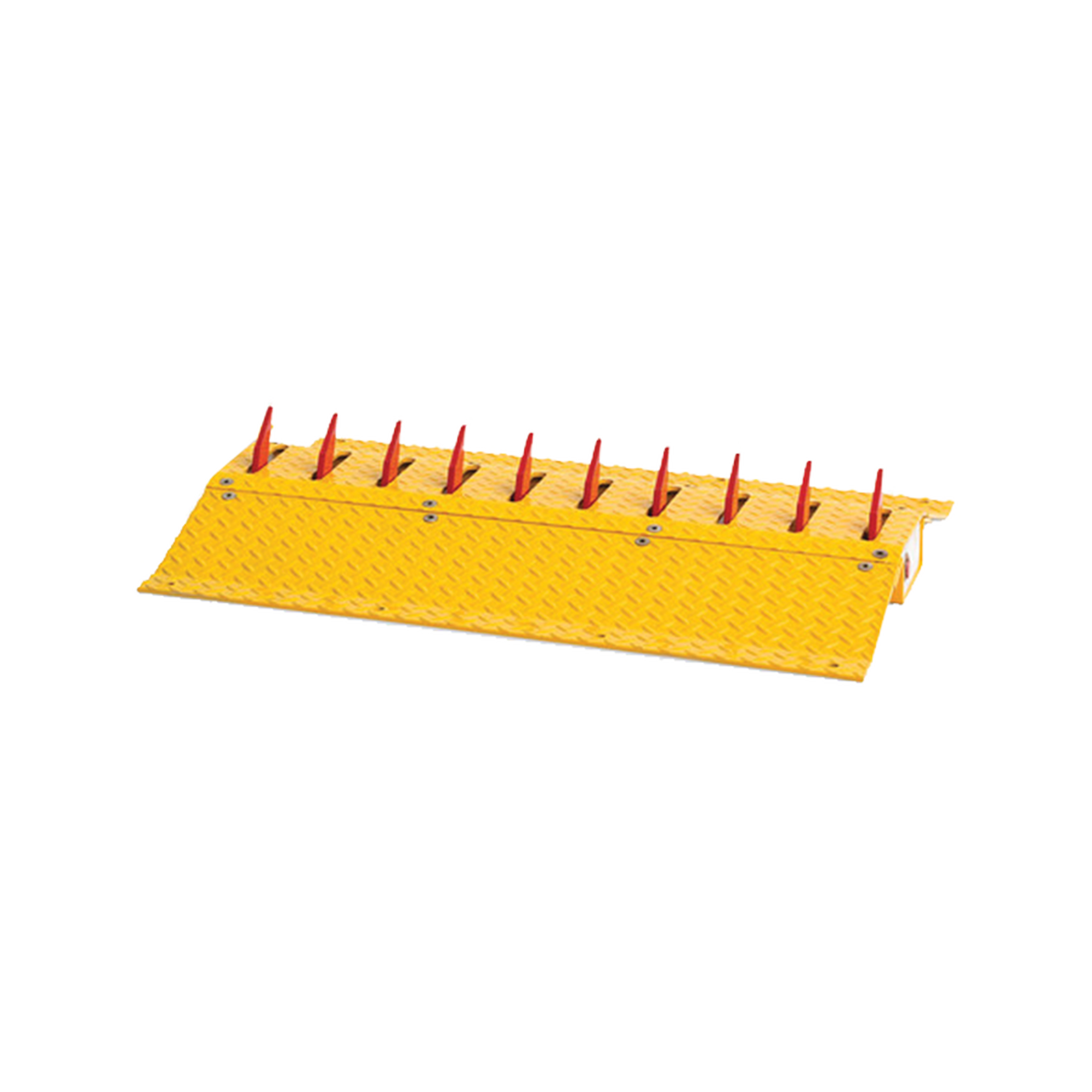 Picos poncha llantas autónomo / No requiere barrera vehicular / Para delimintar dirección de tráfico vehicular / Compatible con 1601-088 / Mide 90cm (3ft) / Fácil instalación de sobreponer