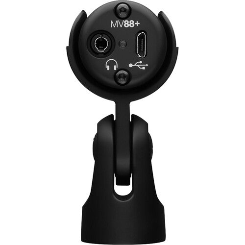 SHURE MV88+ Home Kit Digital Estéreo USB Micrófono para computadoras, Grabación, transmisión y conferencias, Optimización basada en software