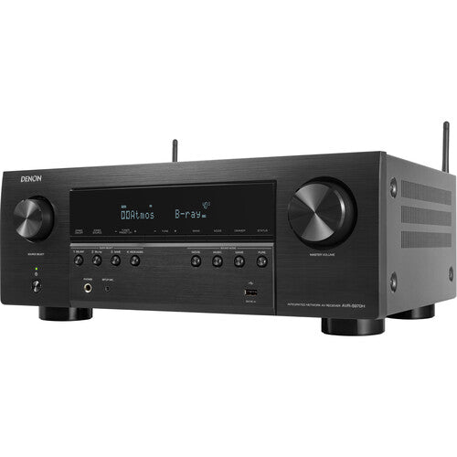 Denon AVR-S970H Receptor A/V de red de 7.2 canales, HEOS and Dolby Atmos 8K Ultra HD