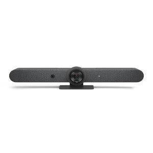 LOGITECH Rally Bar - Sistema de videoconferencia todo en uno, es la barra de video de gama alta para salas de reunión de tamaño mediano a grande.