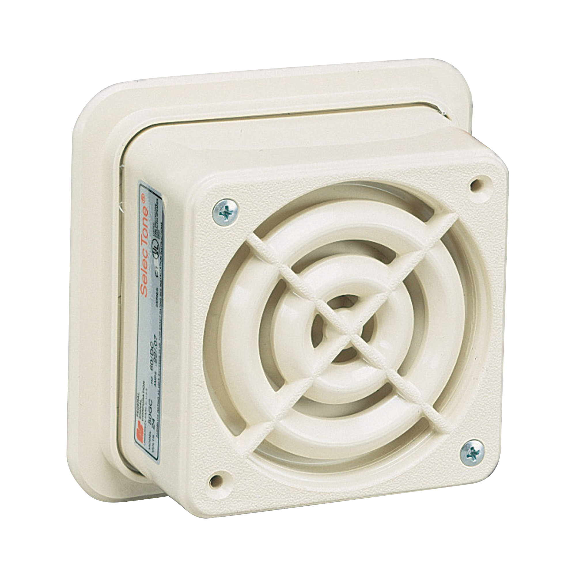 Altavoz amplificado Selectone, UL y cUL, 24 Vca / cd, montaje en superficie