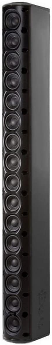 JBL CBT 100LA-1 Altavoz de columna de arreglo en línea, 325W, 1300W Pico 8Ω línea 70/100V Taps 120/60/30/15W Incluye soporte, Color Negro 1 Pieza