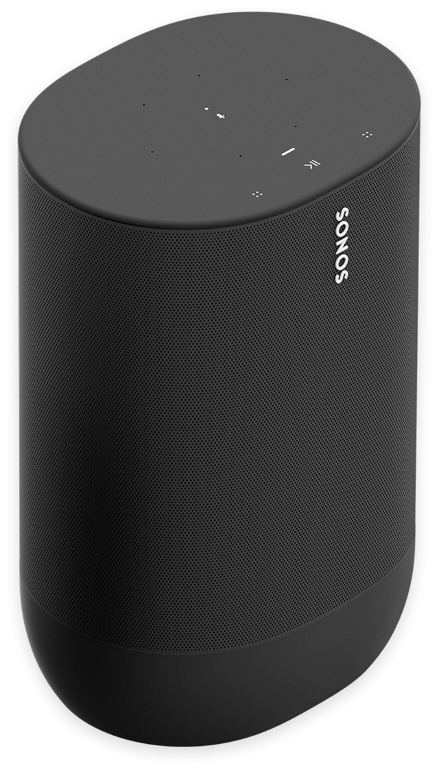 SONOS MOVE ALTAVOZ INTELIGENTE PORTATIL CON WI-FI Y BLUETOOTH, COLOR NEGRO