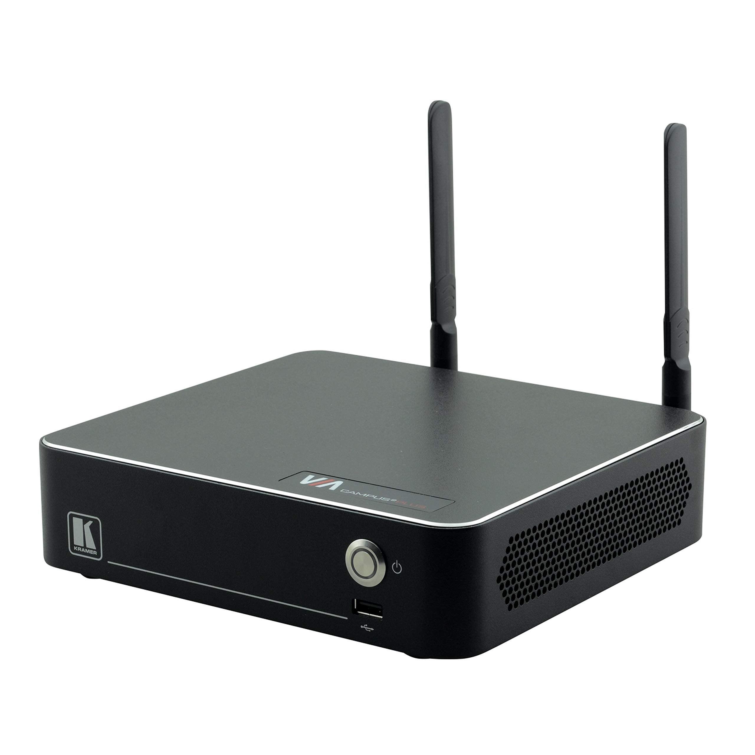 Kramer VIA Campus 2 Presentador y Colaboración Inalámbrica 4K60 para educación, formación o cualquier espacio de reunión. Duplicación de IOS y Android