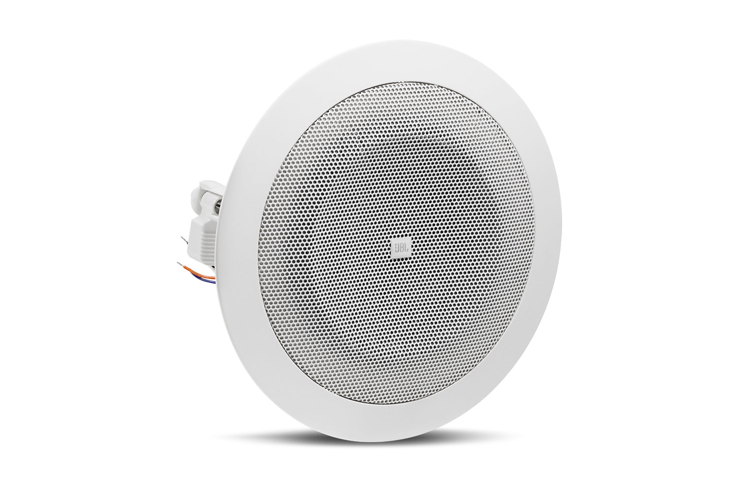 JBL 8124 Altavoz económico de techo rango completo 2 vías 4" para aplicaciones comerciales a línea de 70V, Taps 6/3/1.5/0.75 Watts. Pieza
