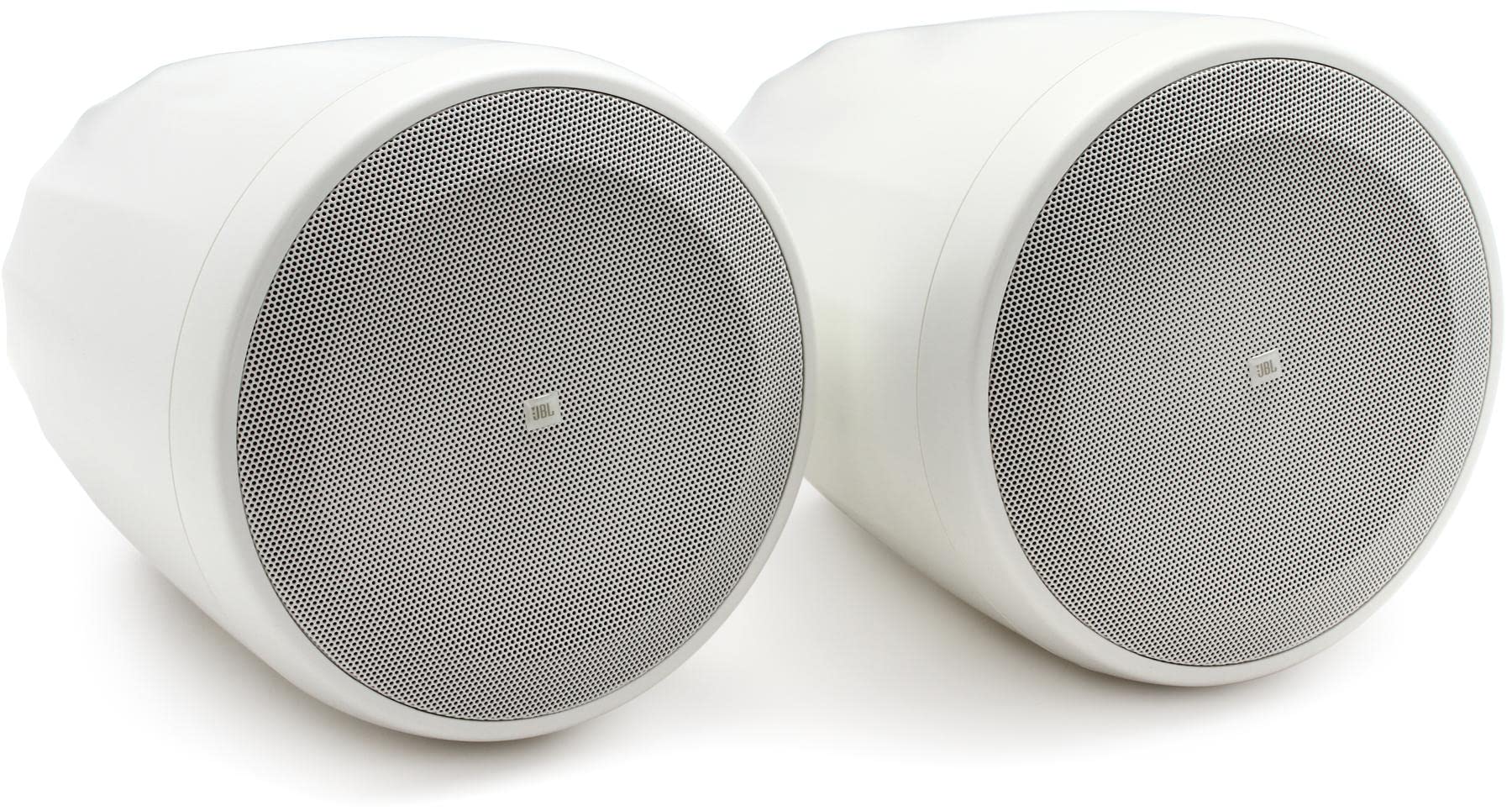 JBL Control C65P/T-WH Altavoz colgante compacto, rango completo Cobertura cónica 120° 8Ω 60W 70/100 V: 60 W, 30 W, 15 W, 7,5 W Caja con 2 Pza. Blanco