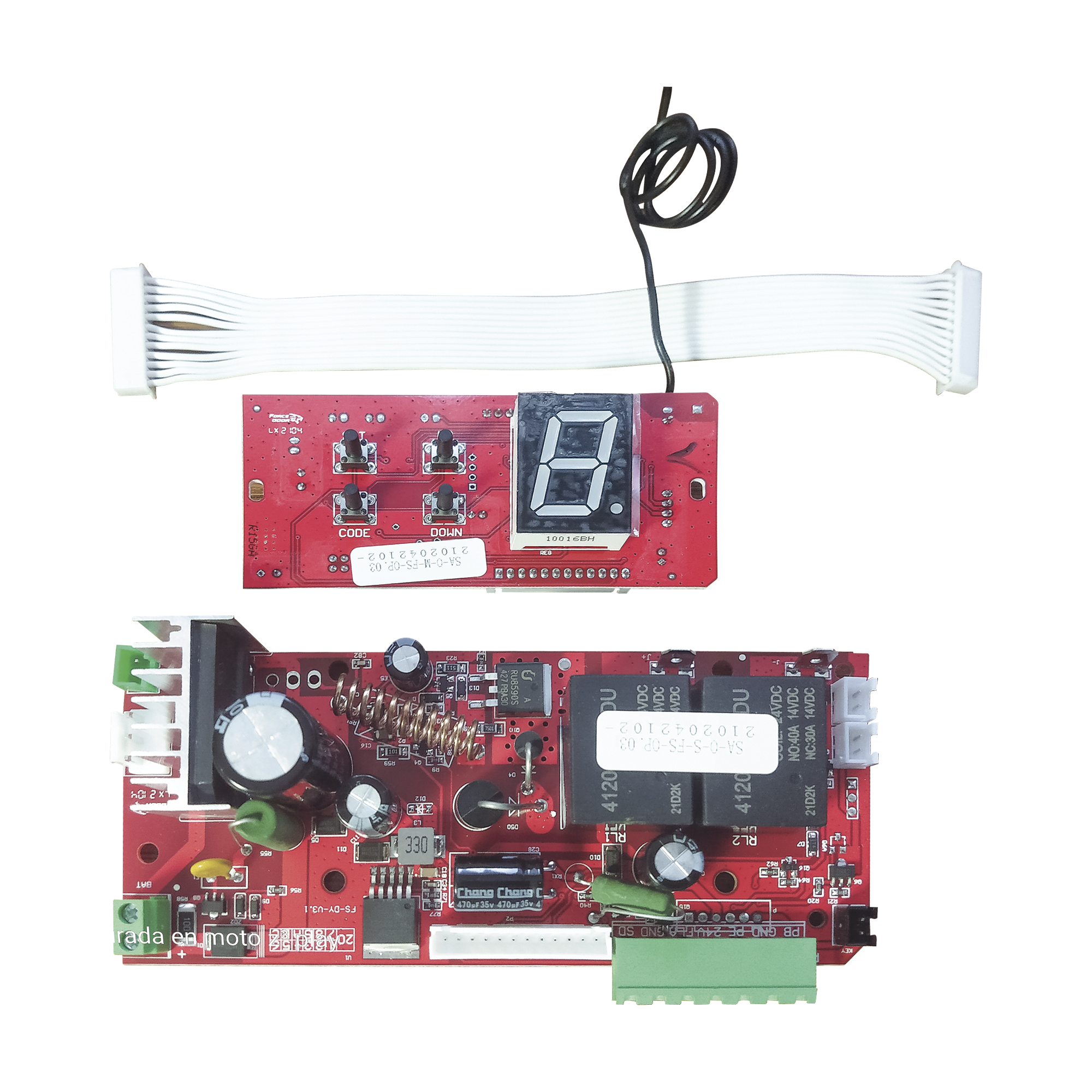 Tarjeta de refaccion para motores de garage.