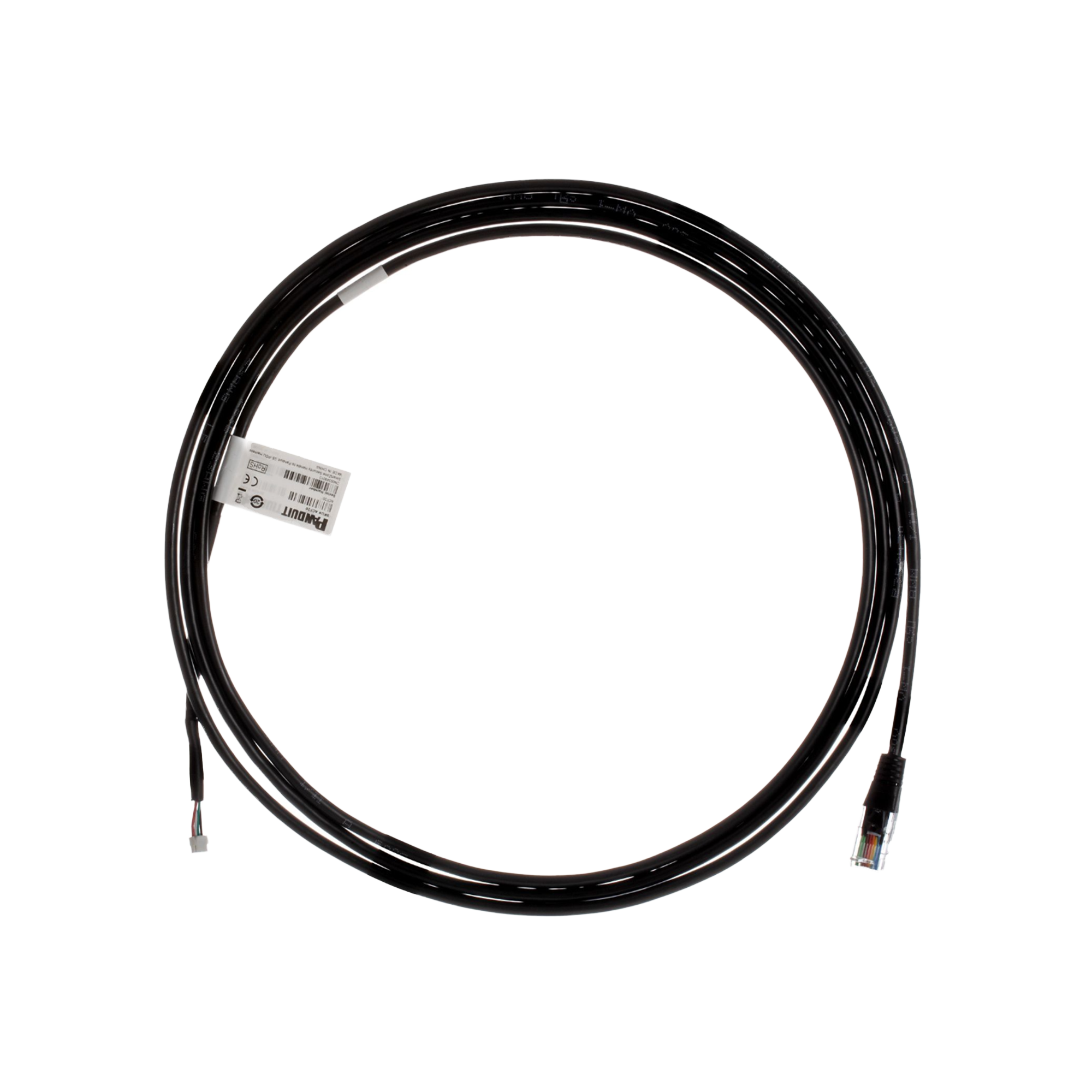 Cable de Extensión de Seguridad SmartZone™, Con Conexión JTS a RJ45 Macho, Para PDUs G5 Panduit, de 2.7 Metros