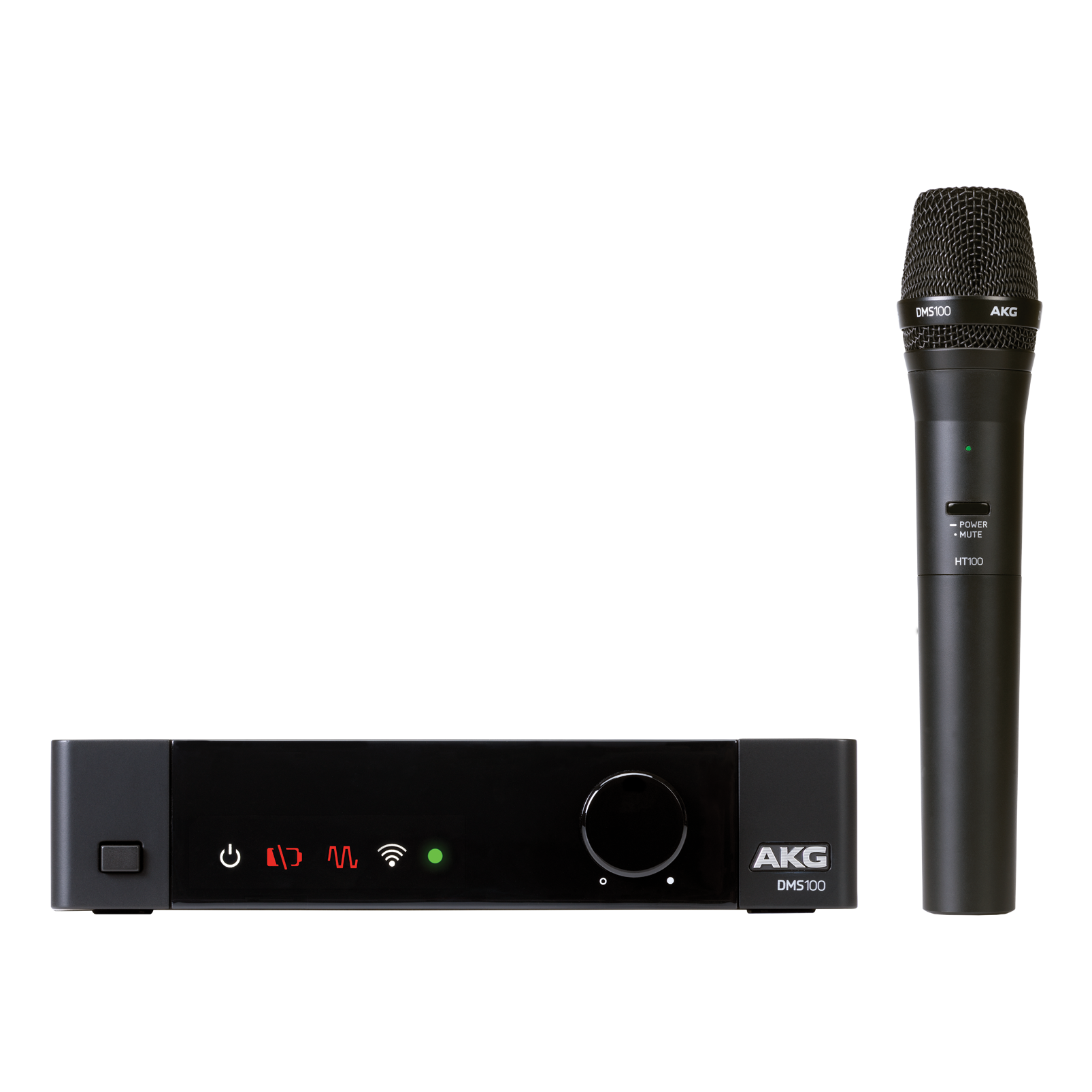 AKG DMS100M Sistema de micrófono inalámbrico de mano digital de 2,4 GHz