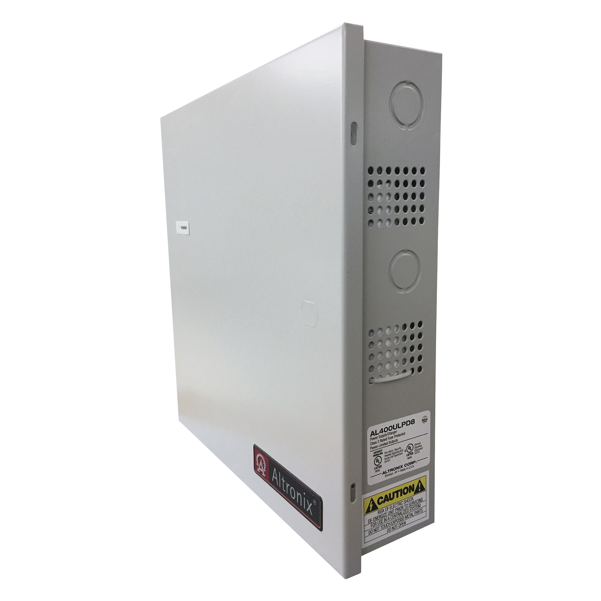 Fuente de alimentación con capacidad de respaldo de 8 salidas de 12 @ 4A o 24 Vcd @ 3 A