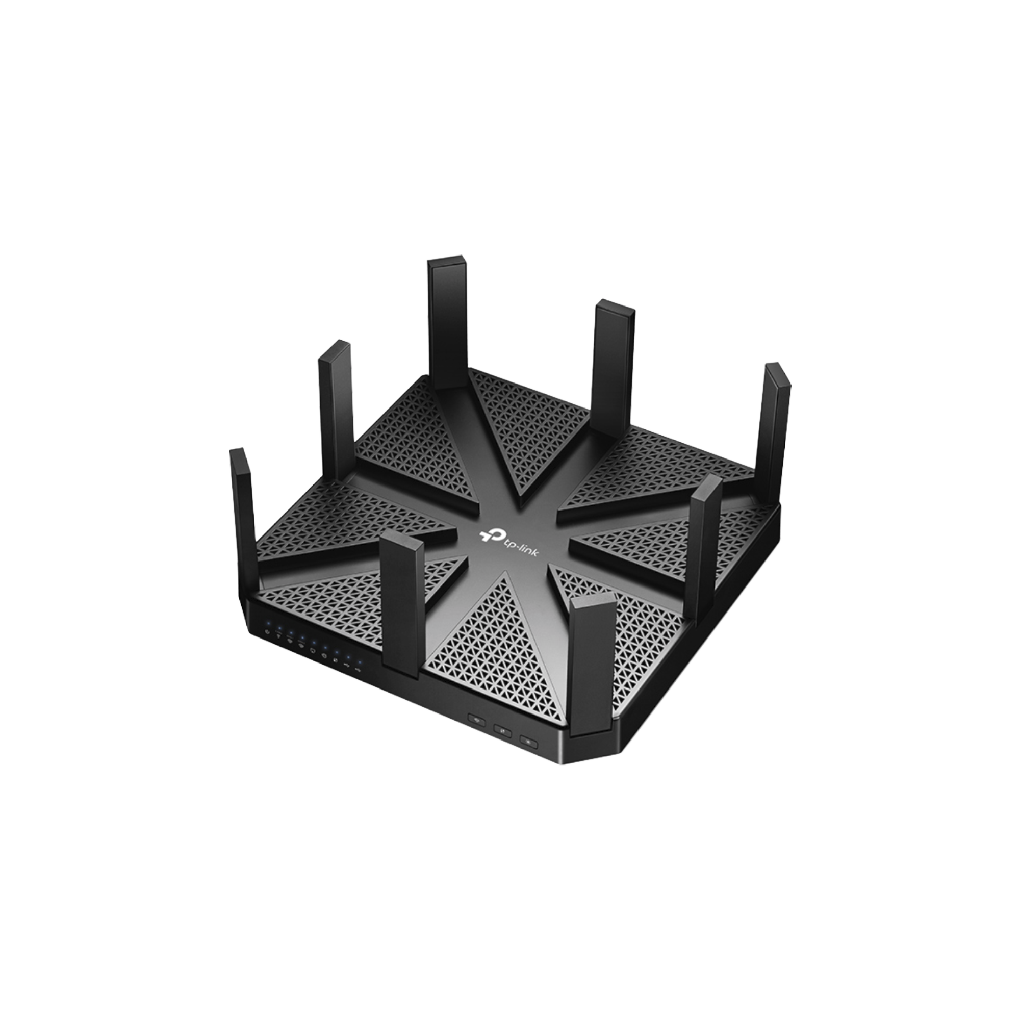 Router inalámbrico AC 5334 doble banda 1 puerto WAN 10/100/1000 Mbps y 4 puertos LAN 10/100/1000 Mbps, 1 puerto USB 3.0 y 1 puerto USB 2.0, 8 antenas integradas