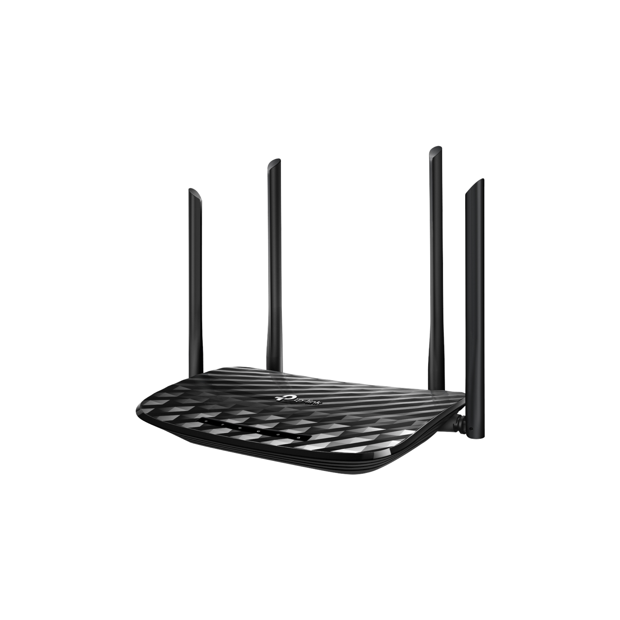 Router inalámbrico AC 1200 doble banda 1 puerto WAN 10/100/1000 Mbps Y  4 puertos LAN 10/100/1000 Mbps